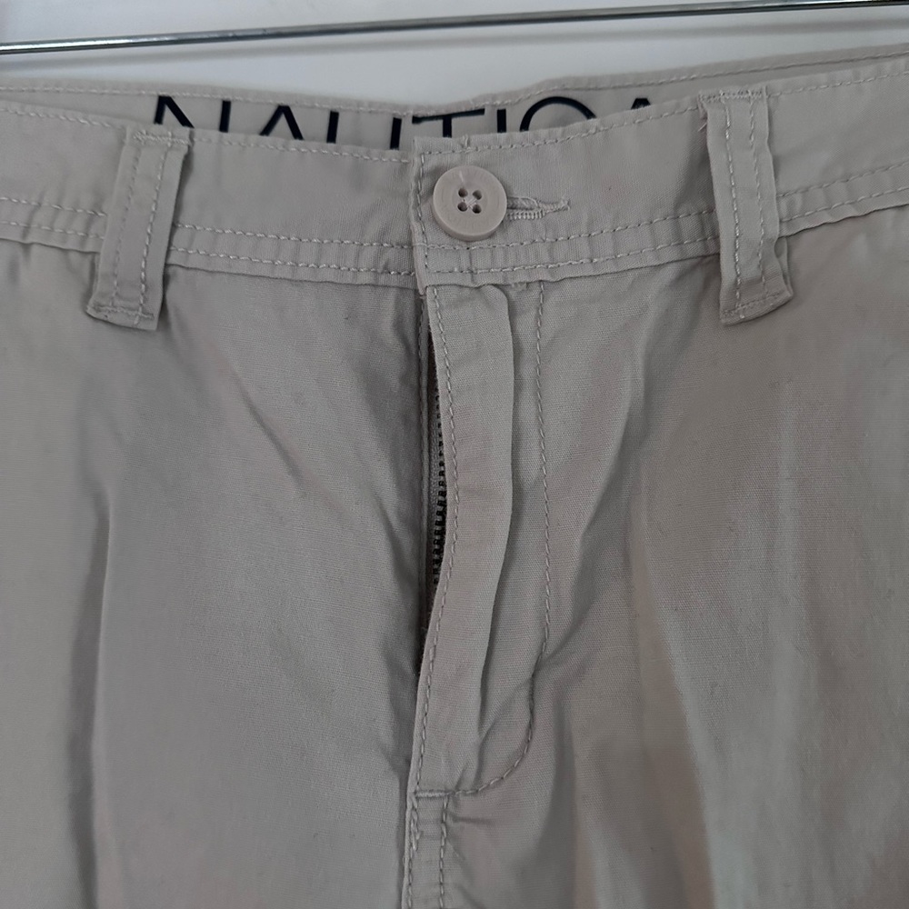Nautical Boys Light Khaki Cargo Shorts- Size 12 - Picture 4 of 5